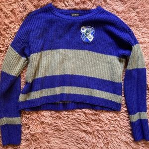 Harry Potter Ravenclaw Blue Striped Sweater (M)